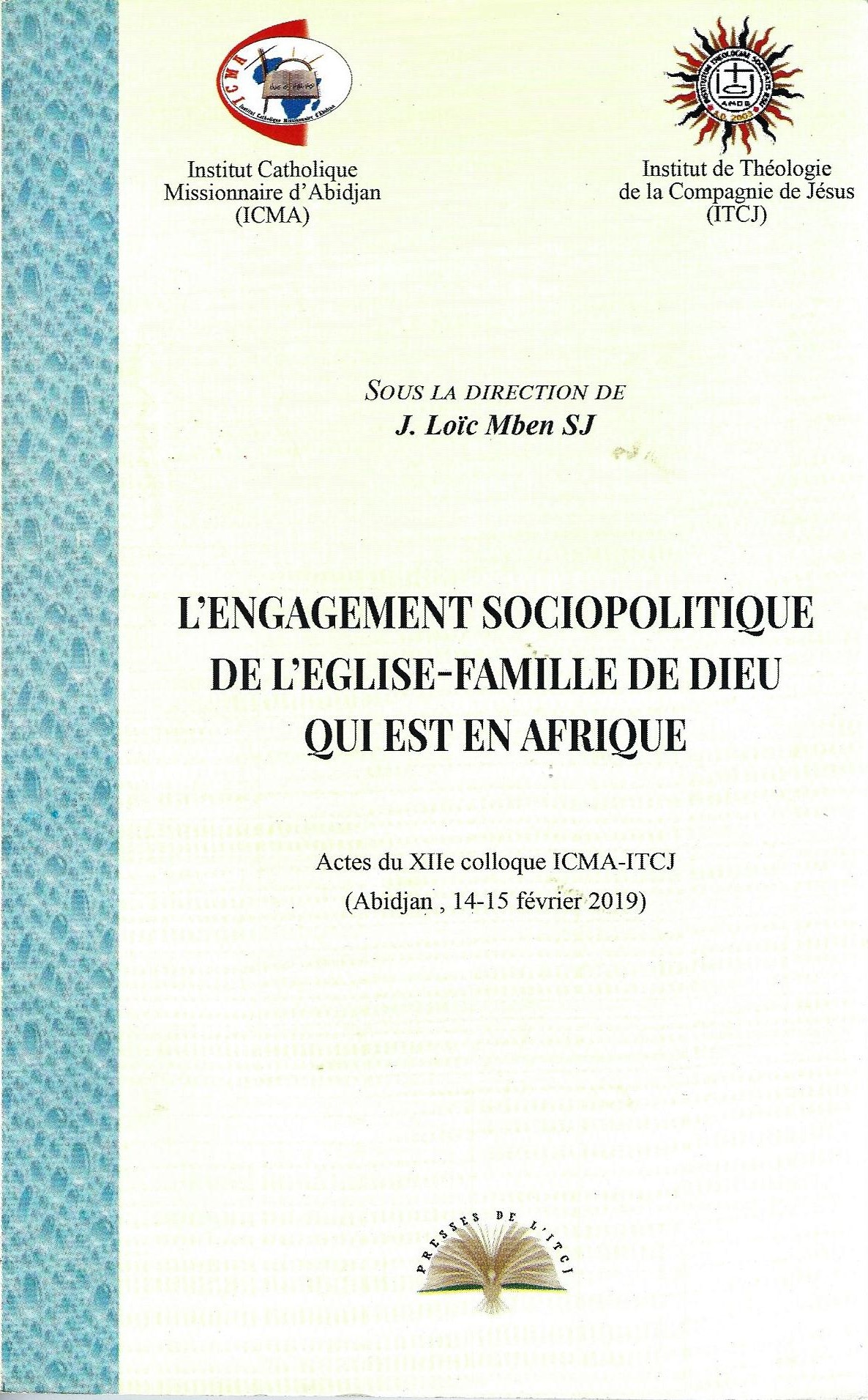 L’engagement sociopolotique de l’Eglise-Famille de Dieu qui est en Afrique