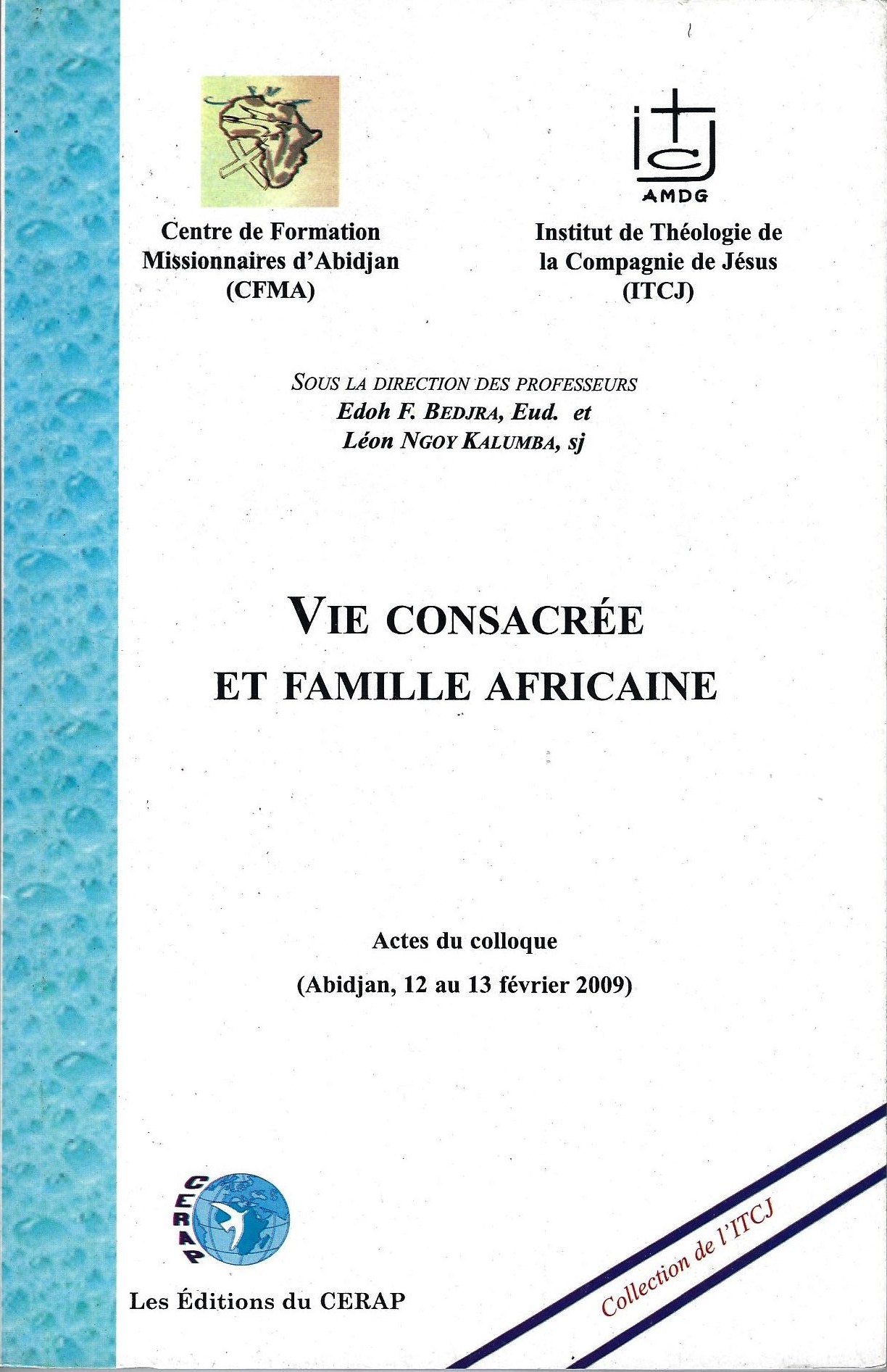 Vie consacrée et famille africaine